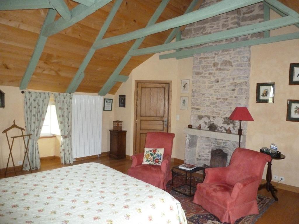 Chambres d'Hôtes du Hameau Les Brunes Bozouls Chambre photo