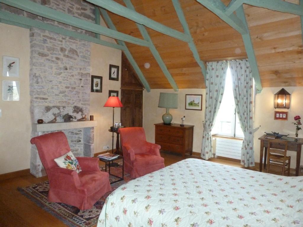 Chambres d'Hôtes du Hameau Les Brunes Bozouls Chambre photo